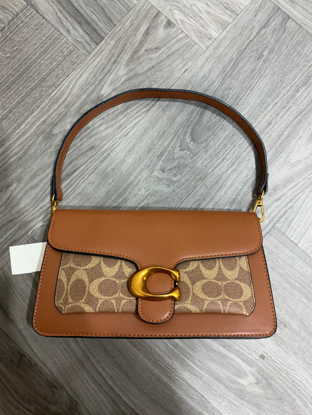 Monogram Bus Bag - Tan