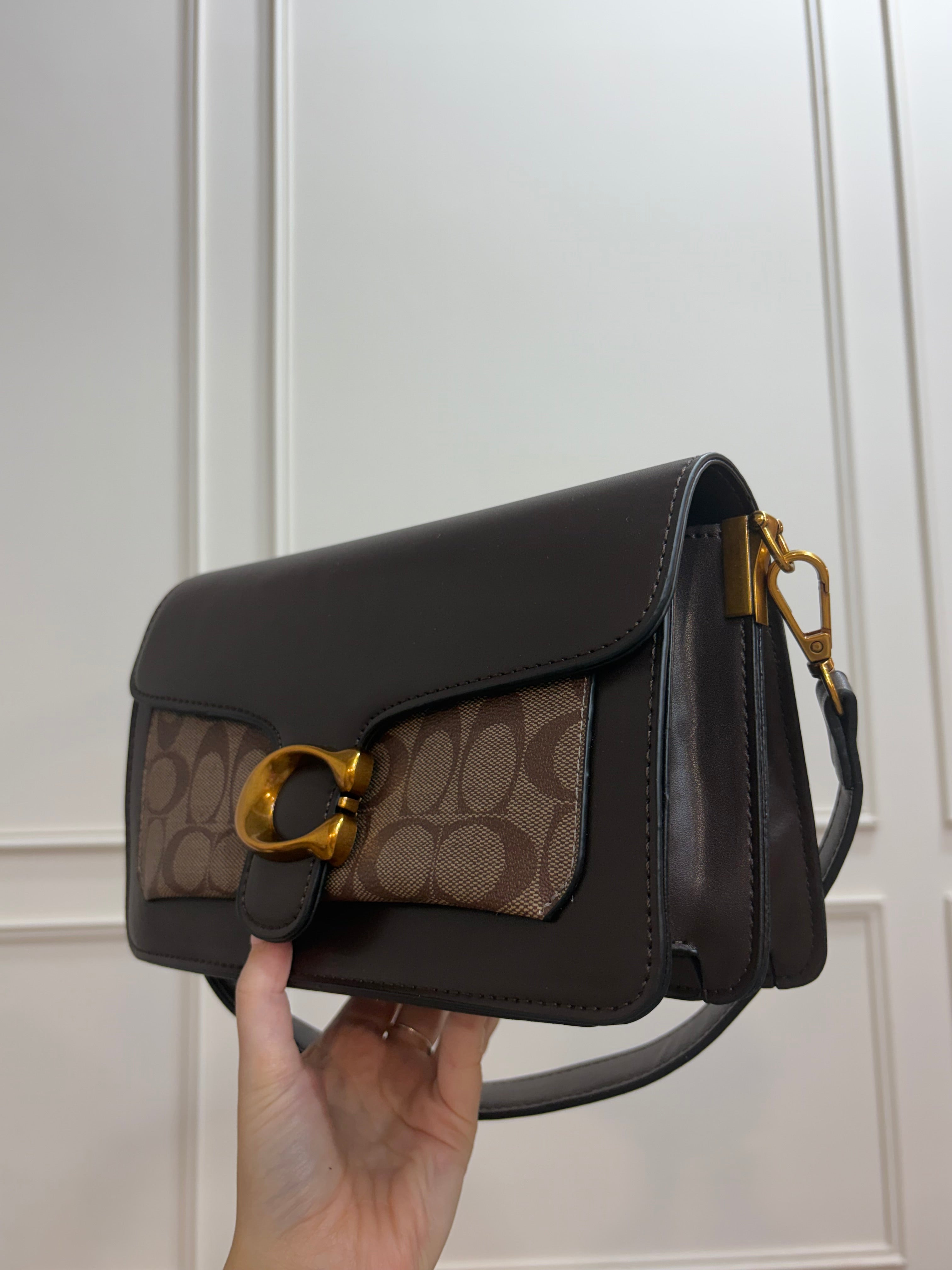 Monogram Bus Bag - Brown