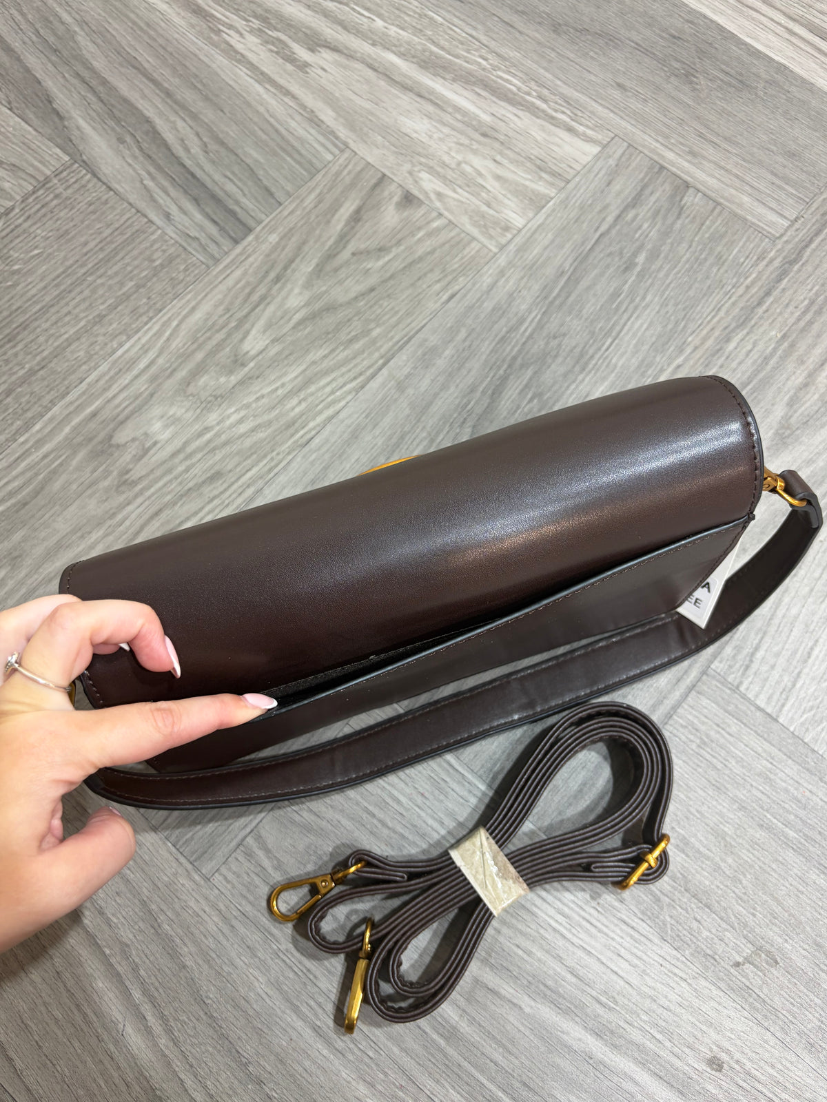 Monogram Bus Bag - Brown