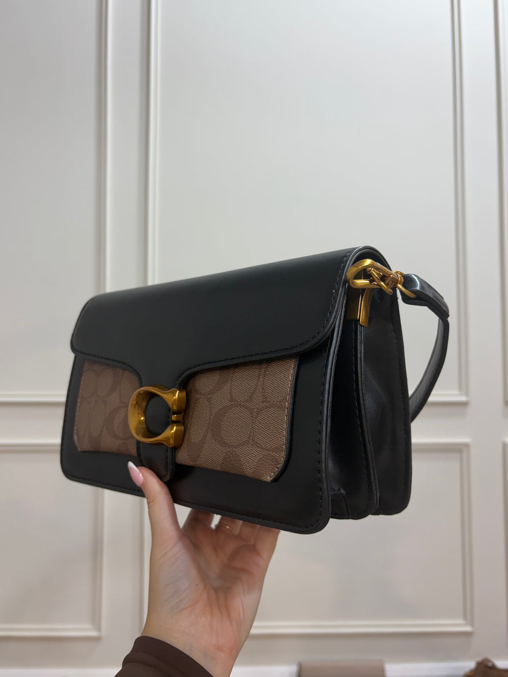 Monogram Bus Bag - Black