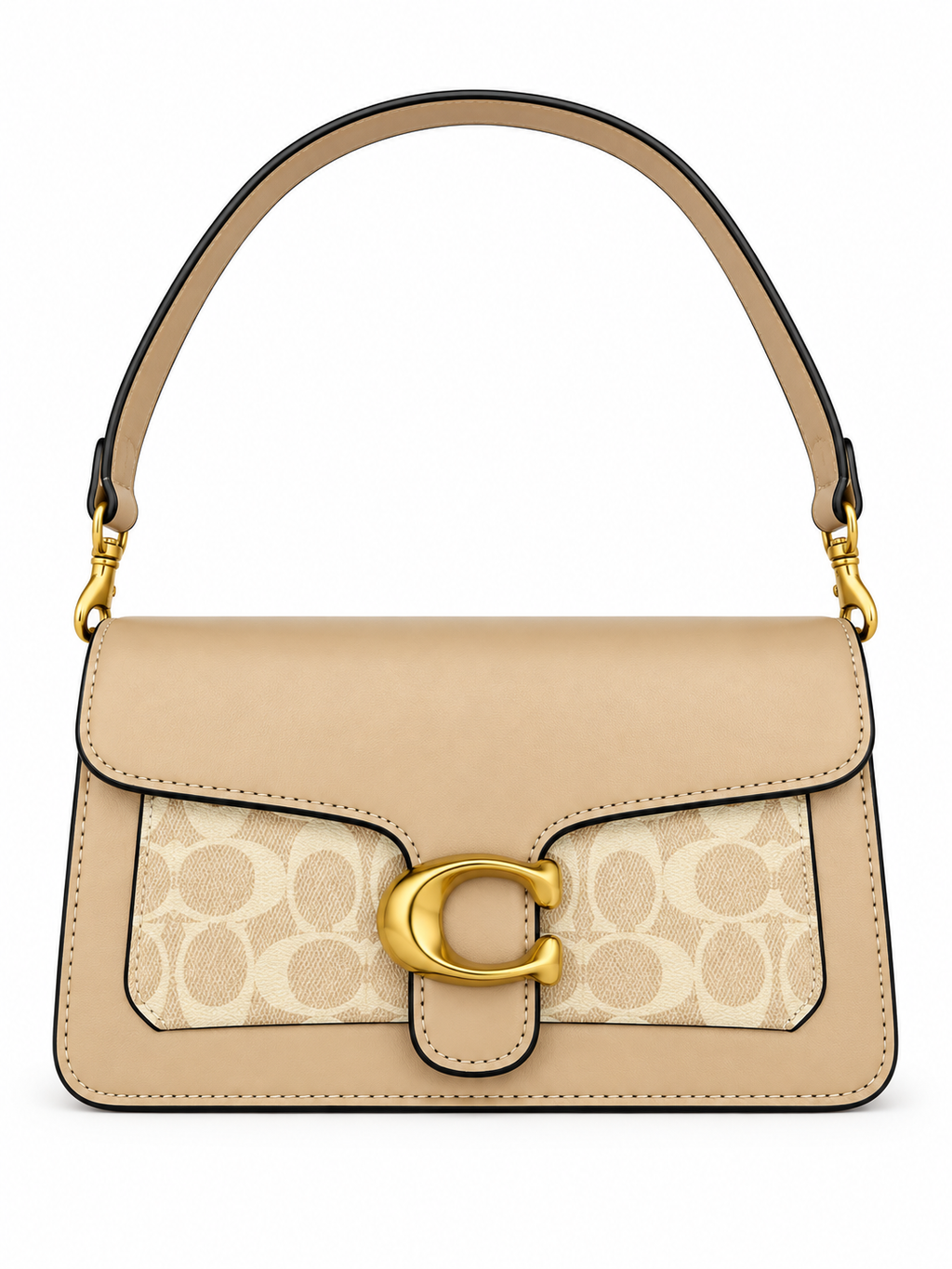 Monogram Bus Bag - Beige