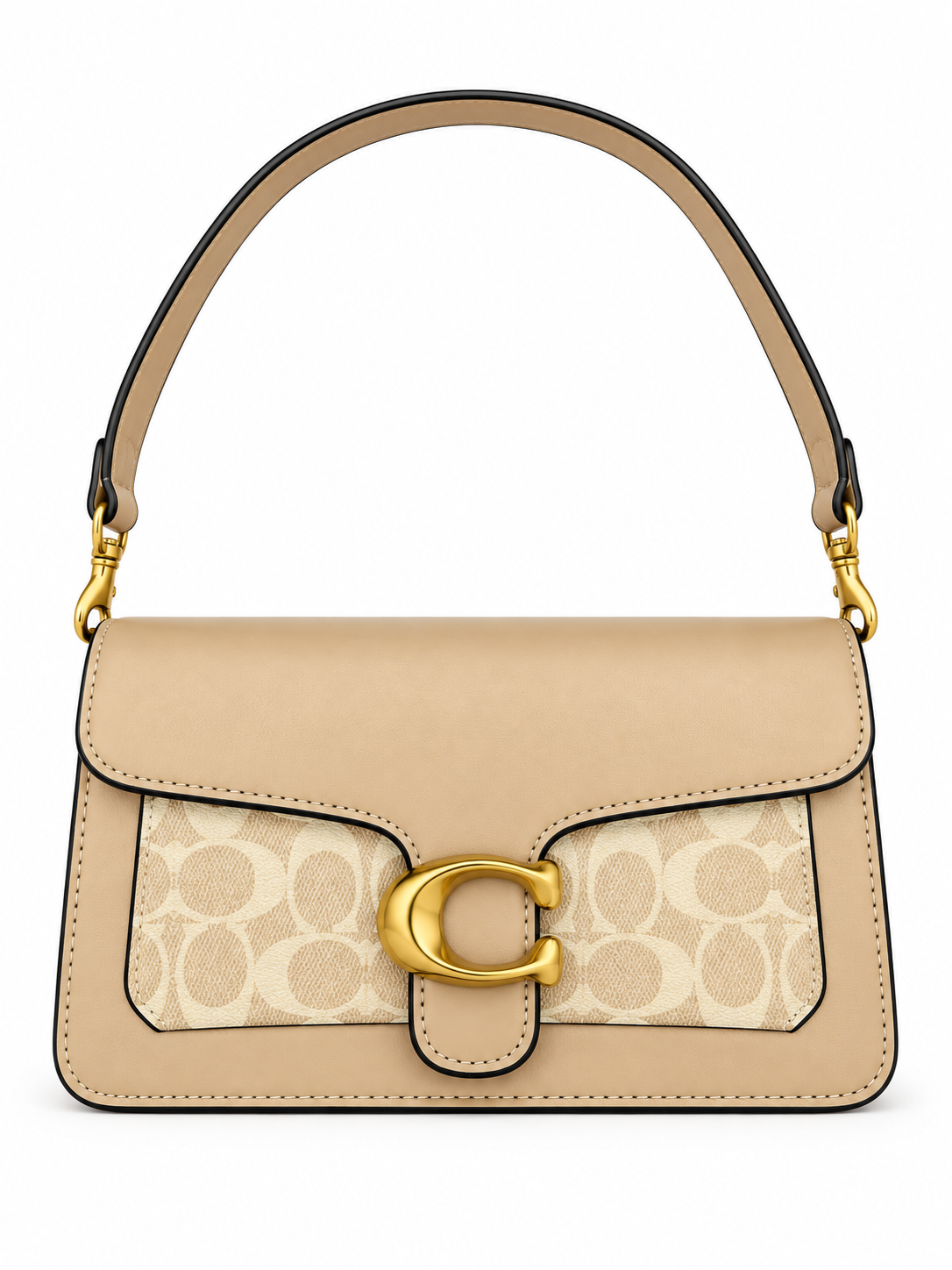 Monogram Bus Bag - Beige